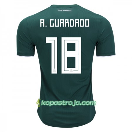 Billiga Fotbollströjor Mexiko A.Guardado 18 VM 2018 Hemma tröja